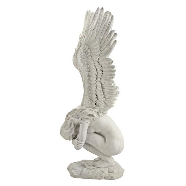 life Sized Remembrance and Redemption Angel Statue Weeping Crying